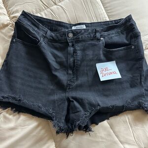 Zenana Outfitters Women's Dark Gray Jean Shorts